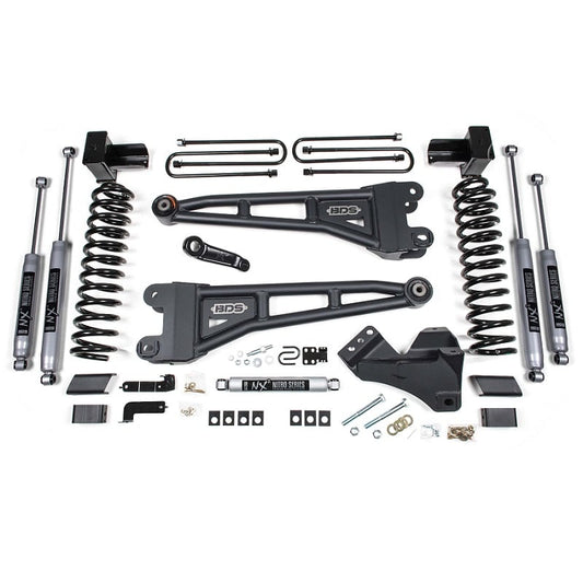 BDS Suspension 5" Radius Arm System 23-24 Ford 6.7L Powerstroke F250/350 4WD