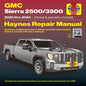 Haynes Repair Manual 20-24 GM 6.6L Duramax 2500HD/3500HD Sierra