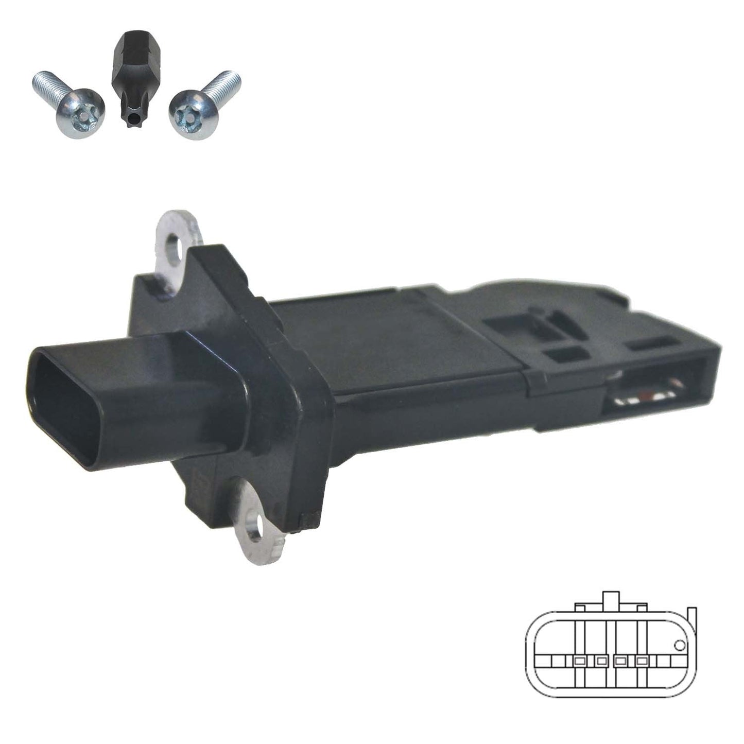 Walker Mass Air Flow Sensor (MAF) 17-19 Ford 6.7L Powerstroke