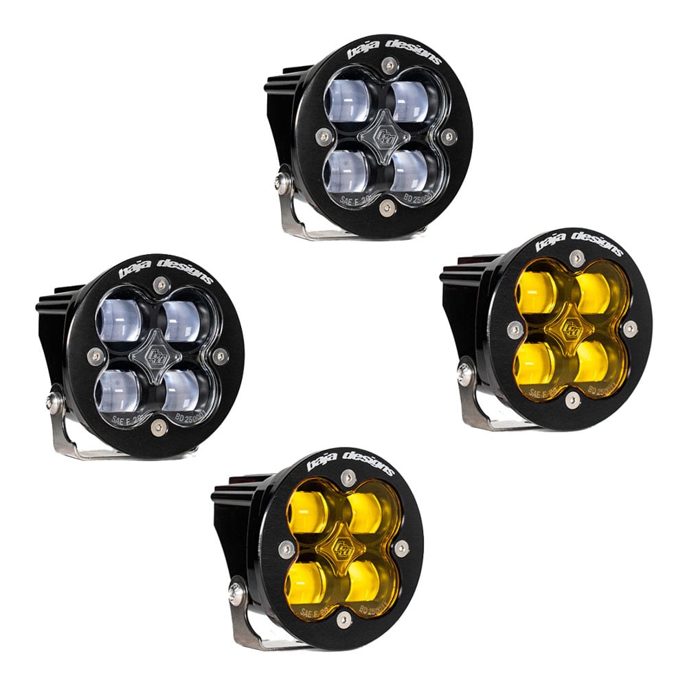 Baja Designs Squadron-R SAE LED Auxiliary Light Pod Pair