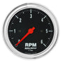 Auto Meter 3-3/8" Traditional Chrome In-Dash Tachometer 0-6,000 RPM