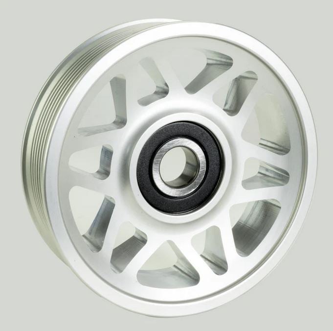Industrial Injection 4.5" Billet Idler Pulley 03-18 Dodge 5.9L / 6.7L Cummins