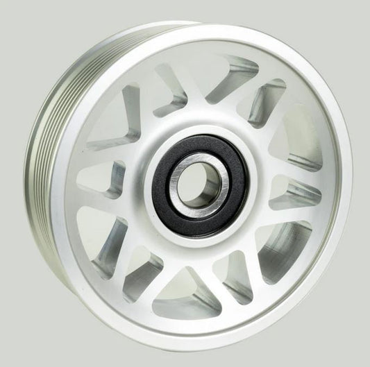 Industrial Injection 4.5" Billet Idler Pulley 03-18 Dodge 5.9L / 6.7L Cummins