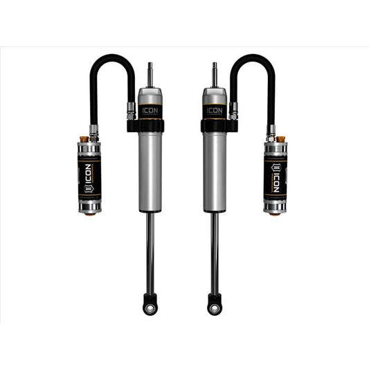 ICON 2.5" Remote Reservoir Front Shocks with CDCV 4.5" Lift 14-18 Ram 2500/3500