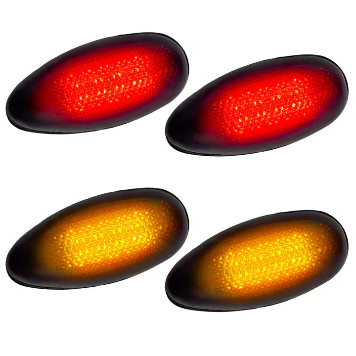 RECON Fender LED Lights 4-Piece Set 99-14 GM