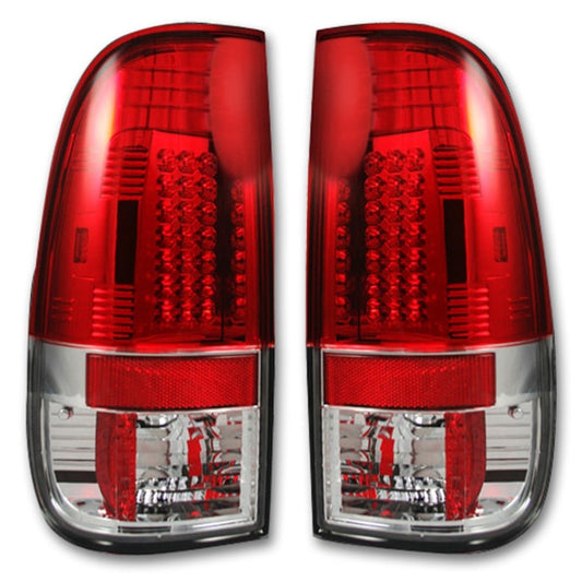 RECON Ultra Bright LED Tail Lights 08-16 Ford SuperDuty