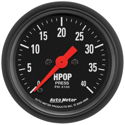 Auto Meter 2-1/16" Z-Series HPOP Pressure Gauge 94-07 Ford 7.3L/6.0L Powerstroke