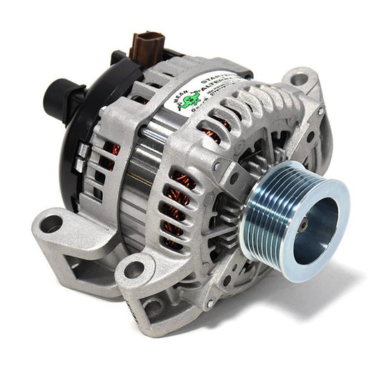 Mean Green 300 AMP High Output Alternator 08-10 Ford 6.4L Powerstroke