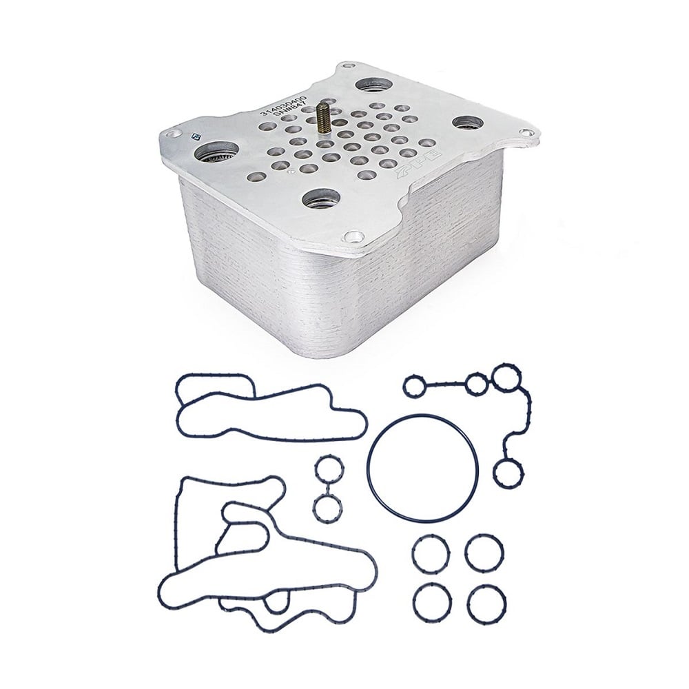 PPE Heavy Duty Replacement Oil Cooler 08-10 Ford 6.4L Powerstroke