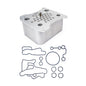 PPE Heavy Duty Replacement Oil Cooler 08-10 Ford 6.4L Powerstroke