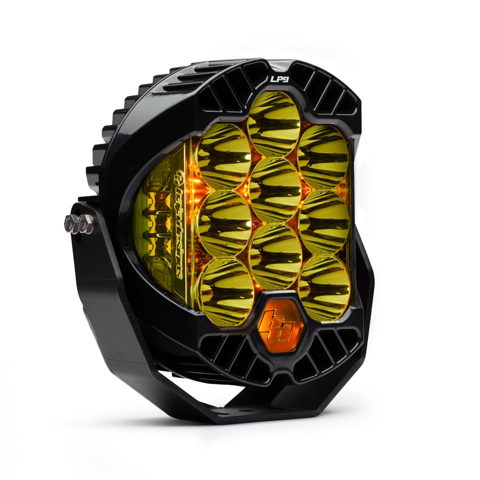 Baja Designs 330011 LP9 Racer Edition Spot Amber LED Off-Road Light