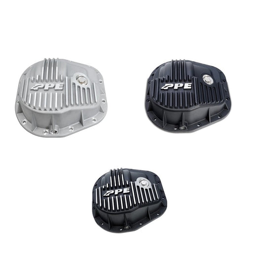 PPE Heavy Duty Cast Rear Aluminum Differential Cover 94-19 Ford Powerstroke (10.5" Rear Axle)
