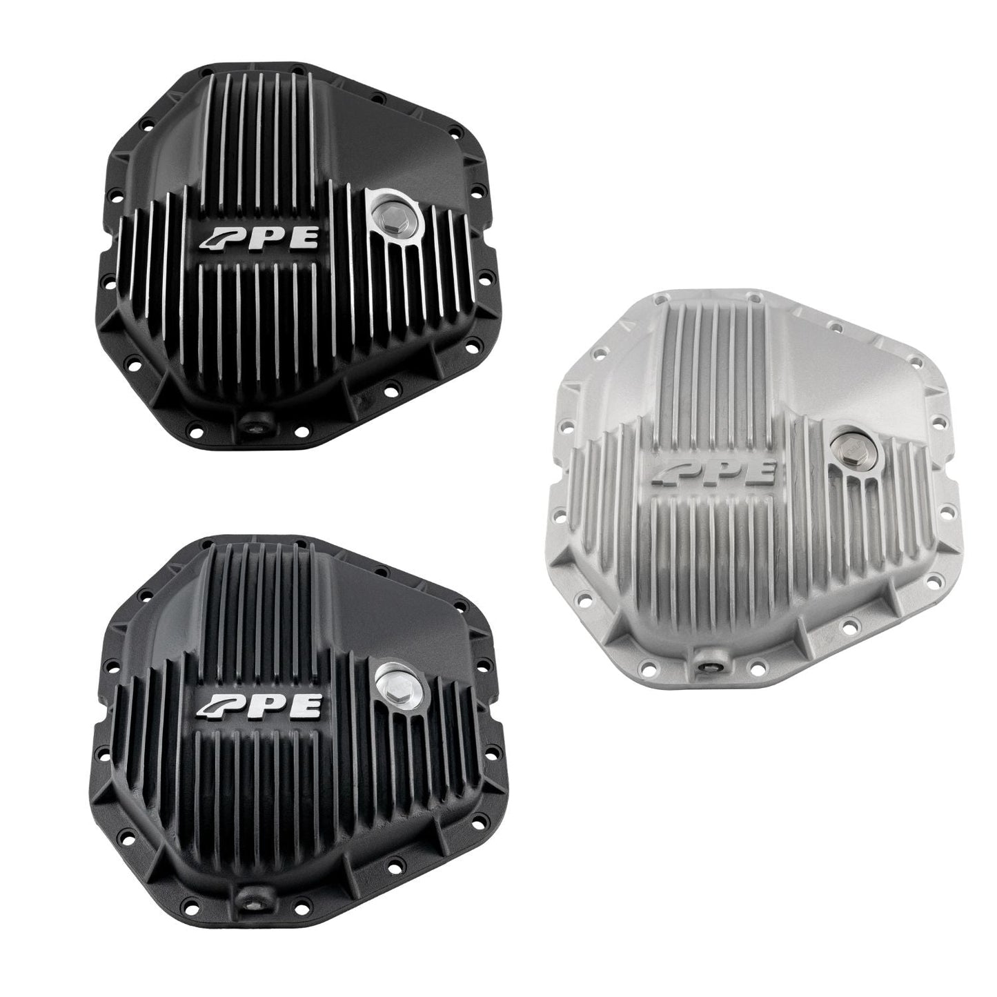PPE Heavy-Duty Cast Aluminum Rear Differential Cover for Dana M300 17-26 Ford Super Duty
