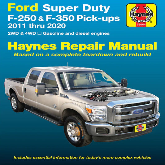 Haynes Repair Manual 11-20 Ford 6.7L Powerstroke
