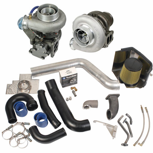 BD Super B / Towing Twin Turbos and Upgrade Kits 94-98 12V Dodge 5.9L Cummins 1045310P / 1045315
