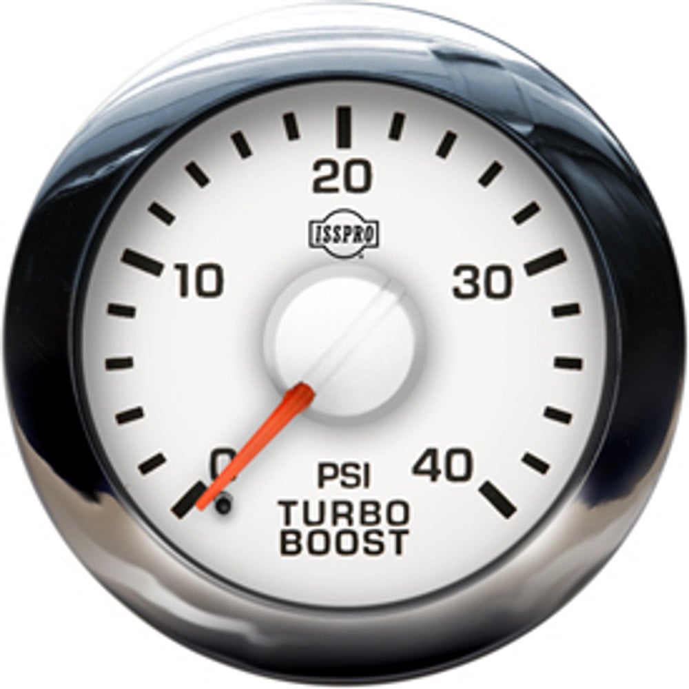 Isspro EV2 3.8-volt Mechanical Boost Gauge R19000-Style 03-09 Dodge Ram 2500 / 3500