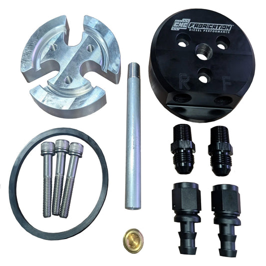 CNC Fabrication Billet Universal Fuel Sump With Integrated Return