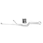 CNC Fabrication E4OD Transmission Cooler Line Kit 94-97 Ford 7.3L Powerstroke