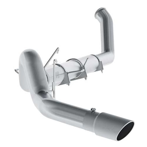 MBRP Armor Lite 5" Turbo Back Aluminized Single Outlet Exhaust System 03-04 Dodge 5.9L Cummins