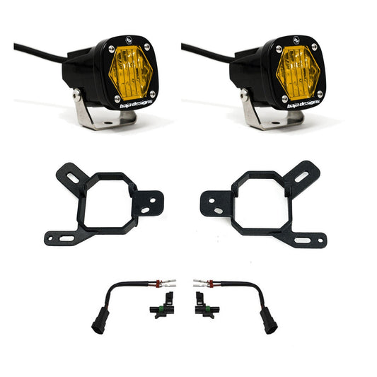BAJA Designs S1 Fog Pocket Light Kit 24-26 GM 2500HD/3500HD