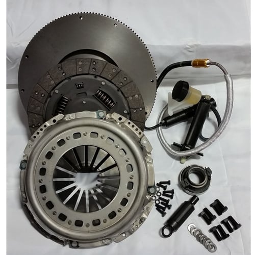 VALAIR Single Disc Stock Replacement Solid Flywheel Clutch Kit 05.5-18 Dodge Ram 5.9L / 6.7L Cummins