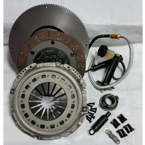 VALAIR Single Disc Organic Buttons HD Spring Hub Clutch Kit 05.5-18 Dodge Ram 5.9L / 6.7L Cummins G5