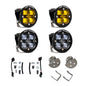 Baja Designs Squadron SAE Fog Pocket Light Kit 15-19 GM Colorado / Canyon / Silverado / Sierra