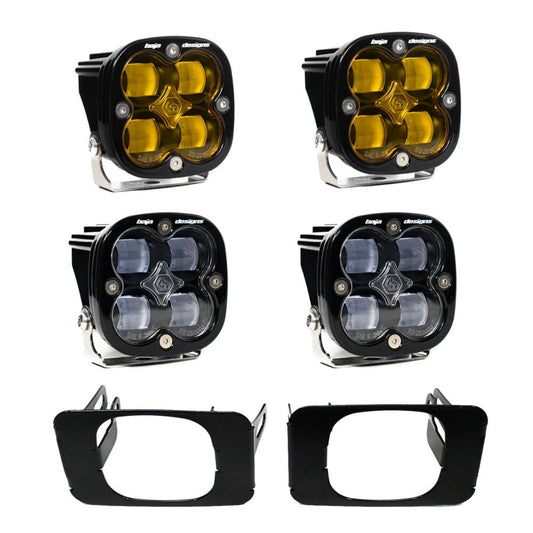 Baja Designs Squadron SAE Fog Pocket Light Kit 17-22 Ford F-250 / F-350 SuperDuty 4x4
