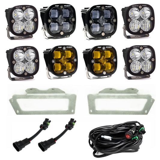 Baja Designs Squadron SAE Fog Pocket Light Kit 10-18 Ram 2500 / 3500