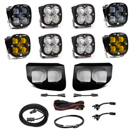 Baja Designs Squadron SAE/Sport Fog Pocket Light Kit 20-22 Ford F-250 / F-350 SuperDuty 4x4