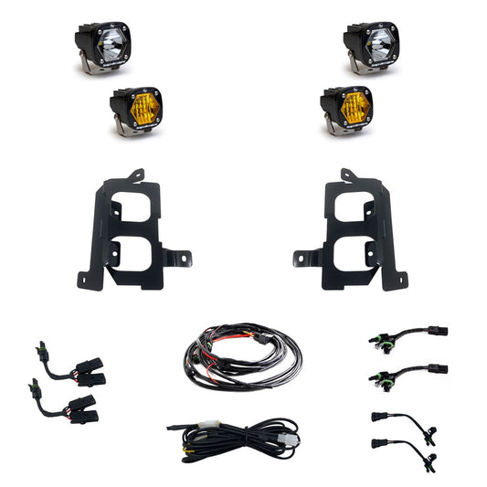 Baja Designs Fog Pocket Kit 20-22 GMC 2500 / 3500