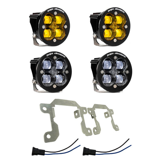 Baja Designs Squadron SAE Fog Pocket Light Kit 19-22 Ram Big Horn 2500 / 3500