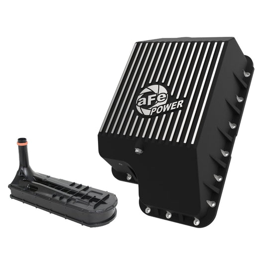 AFE Power Deep Sump Transmission Pan 94-10 Ford 7.3/6.0/6.4L Powerstroke