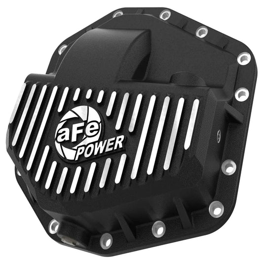 AFE Front Differential Cover With Machined Fins 23-26 Ford F-250/F-350