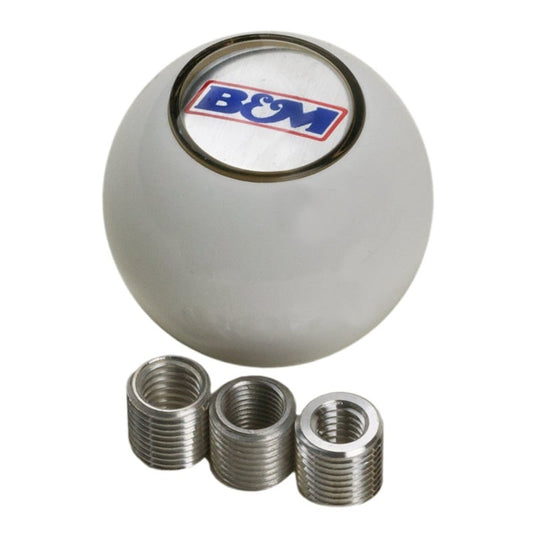 B&M Universal White Shifter Knob