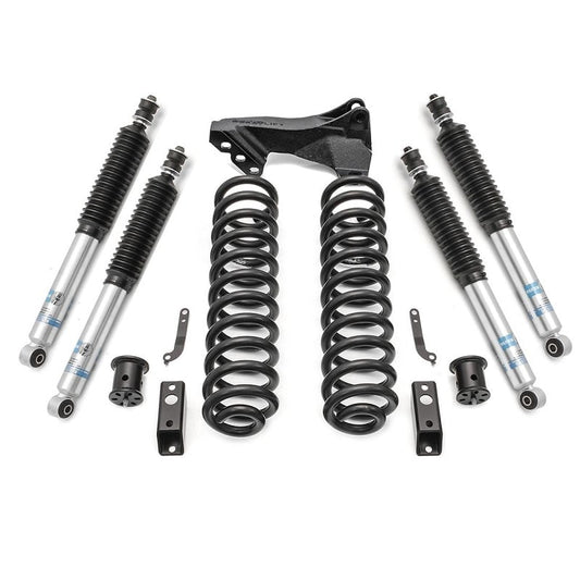 ReadyLIFT 2.5" Coil Spring Leveling Kit w/ Bilstein 5100 Front & Rear Shocks 17-19 Ford SuperDuty