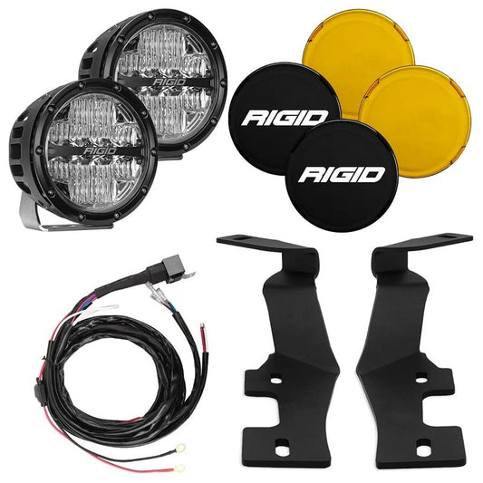 Rigid Industries 46720 A-Pillar 6" 360 Series LED Light Kit 19-23 Ram 2500 / 3500