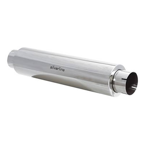 Silverline 4" Stainless Universal Muffler UDM1