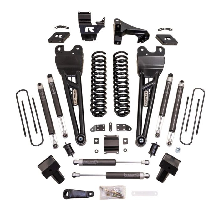 ReadyLIFT 6" Coil Spring Lift Kit with Falcon Shocks & Radius Arms | 23-24 Ford SuperDuty