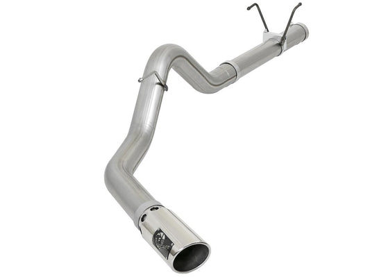 AFE Large Bore-HD 4" 409 Stainless Steel DPF-Back Exhaust 07.5-12 Ram 6.7L Cummins