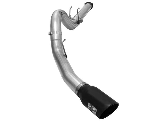 AFE Large Bore-HD 5" 409 Stainless Steel DPF-Back Exhaust 15-16 Ford 6.7L Powerstroke