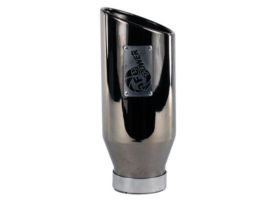 AFE Power MACHForce XP 4" x 6" Black Chrome Exhaust Tip
