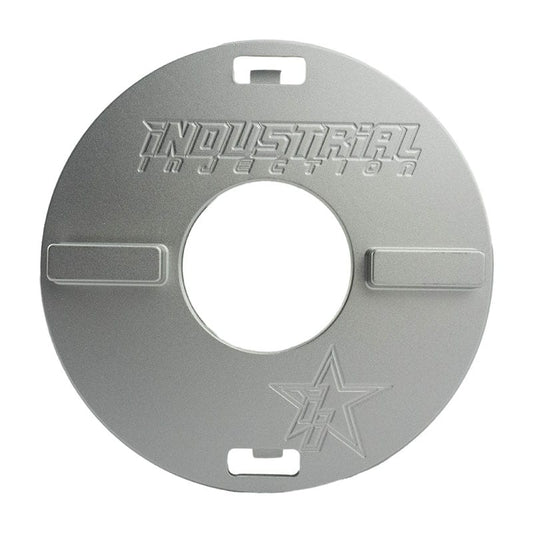 Industrial Injection Clear Anodized Billet Hood Drain Ring 17-19 GM 6.6L Duramax L5P