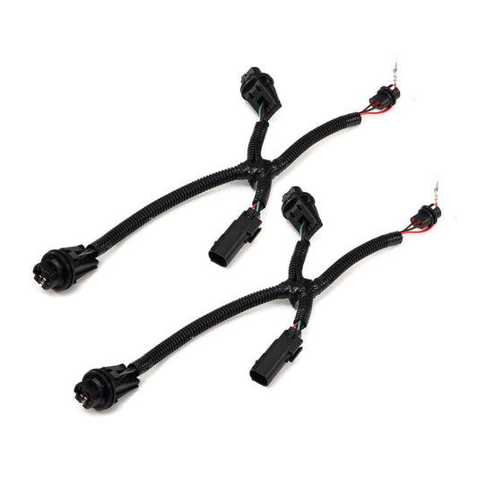 Alpharex Stock LED Tail Lights to AlphaRex Tail Lights Converters 20-24 Chevrolet 2500HD / 3500
