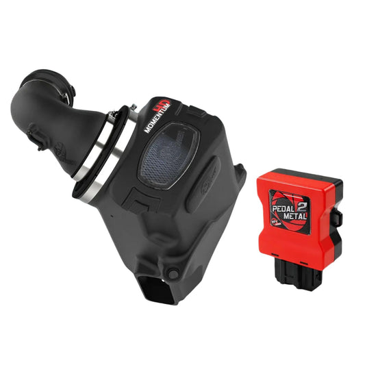 AFE Power Stage-3 Power Pack Momentum Intake and P2M Throttle Enhancer 20-26 GM 1500 3.0L Duramax LM2/LZ0