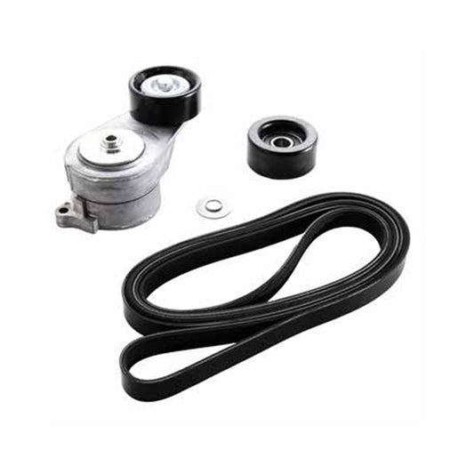 Dayco Complete Serpentine Belt Kit Single Alternator 02-10 GM 6.6L Duramax LB7/LLY/LBZ/LMM