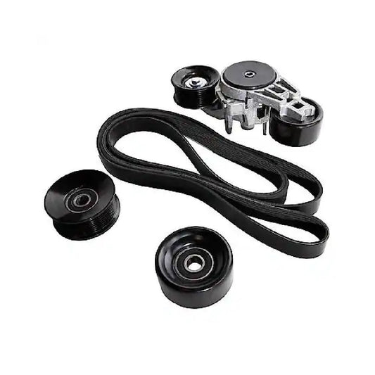 Dayco Complete Serpentine Belt Kit Single Alternator 04.5-07 Ford 6.0L Powerstroke