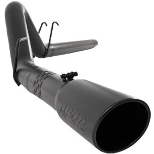 MBRP Armor BLK DPF-Back Single Outlet Exhaust 08-10 Ford 6.4L Powerstroke S6242BLK