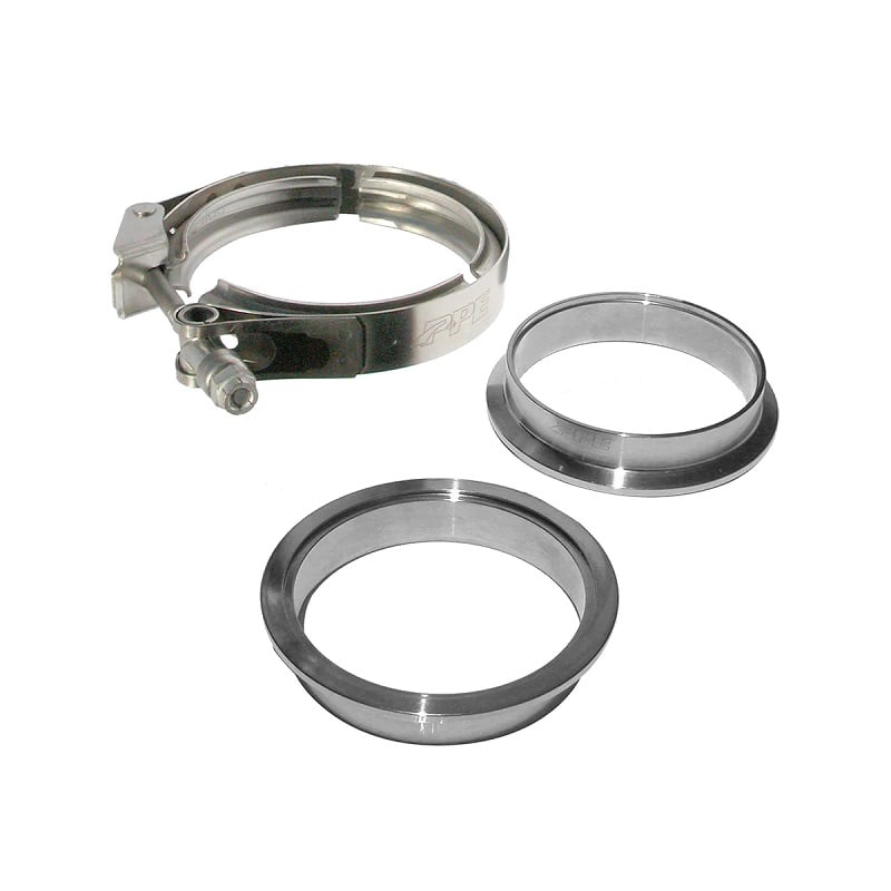 PPE Quick Release Stainless Steel V-Band 3-Piece Set