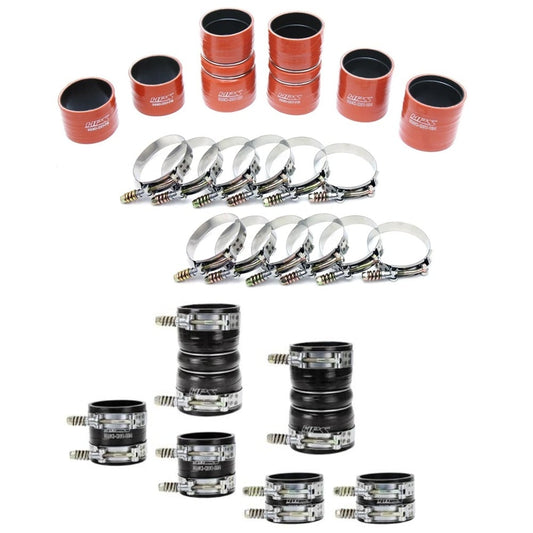 HPS High Temp Reinforced Silicone Intercooler Boot Kit 99-03 Ford 7.3L Powerstroke